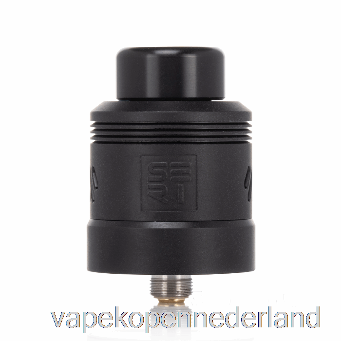 Elektronische Sigaret Vape Hellvape Seri 26 Mm Rda Mat Volledig Zwart